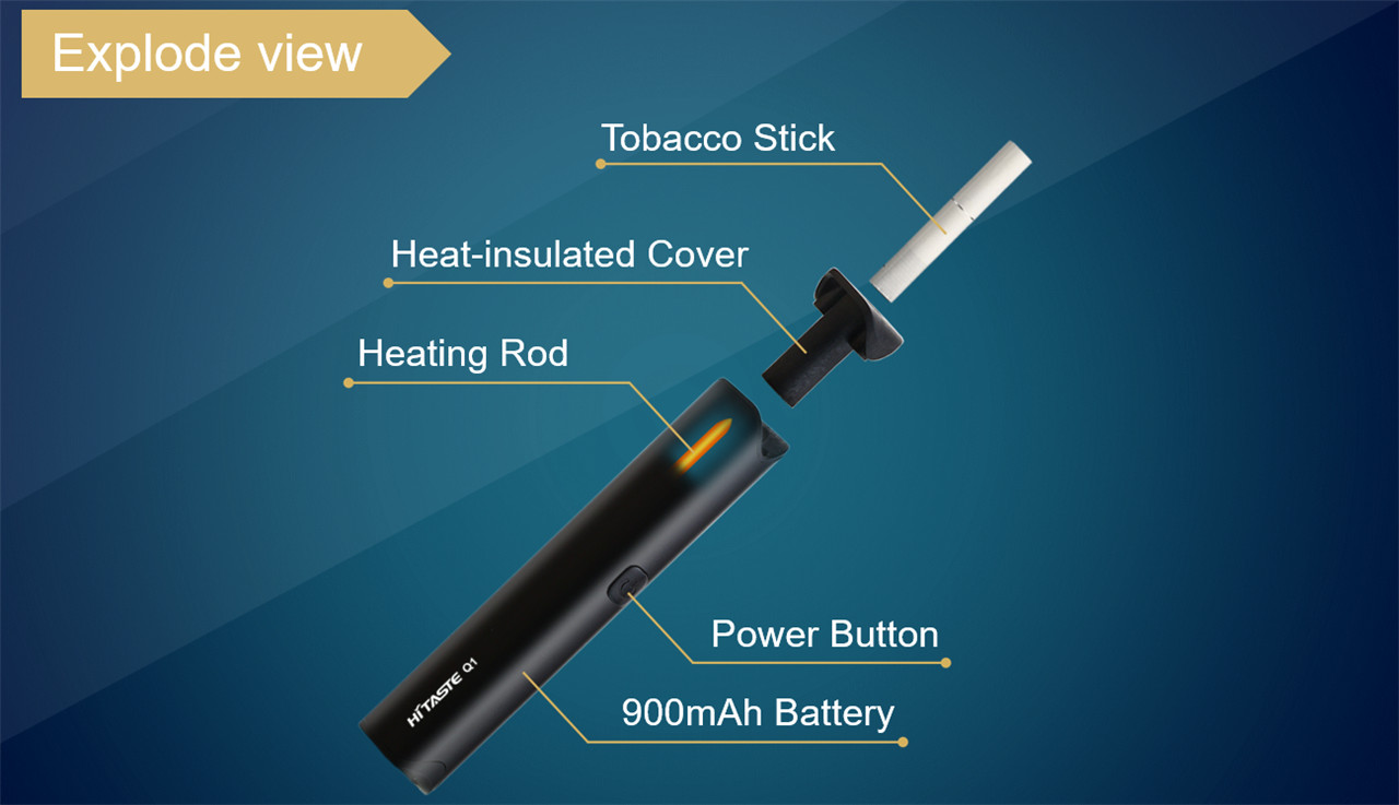 HiTaste Q1 HNB kompatybilny z IQOS, sztyft LIL (16)