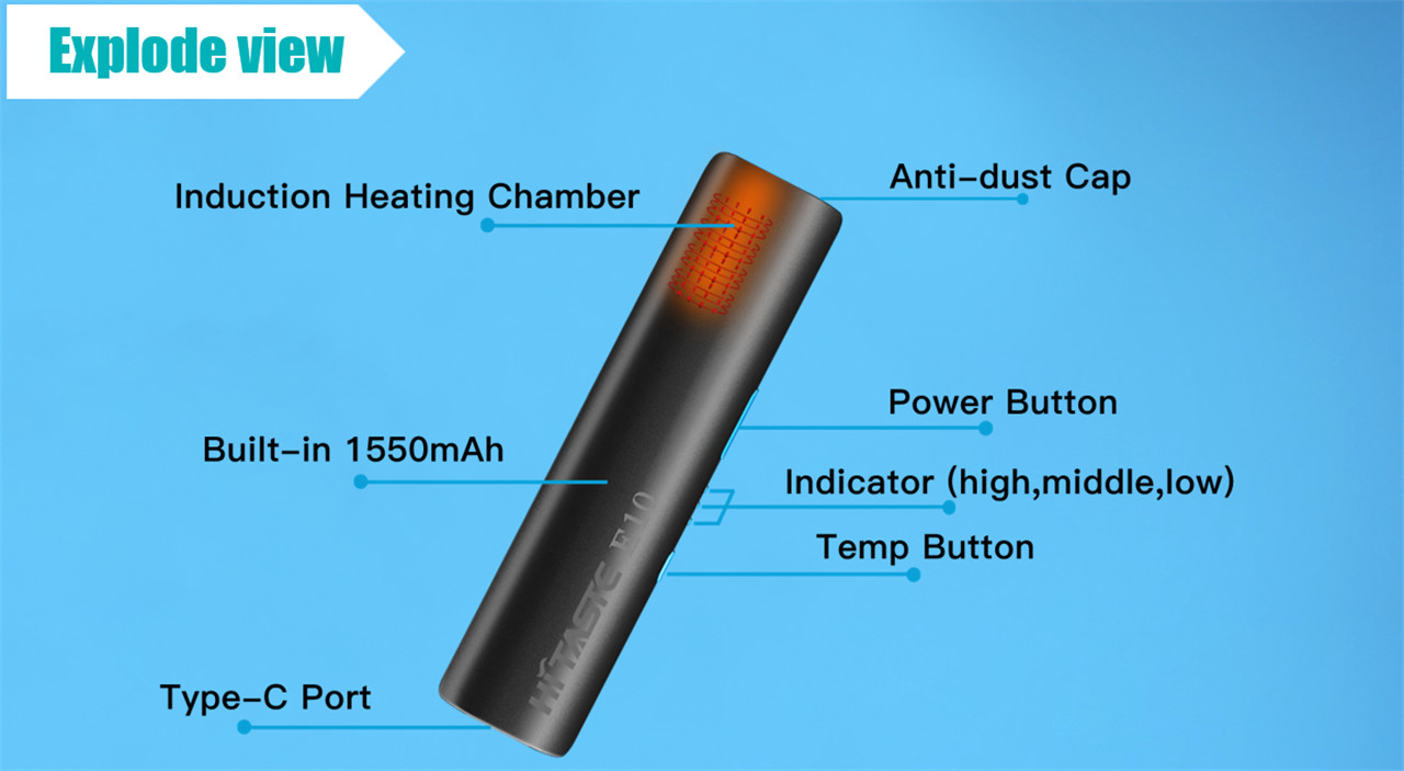 HiTaste E10 HNB compatible with IQOS TRERA stick (2)